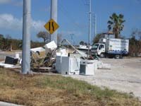 Picture of Hurricane Wilma Destruction